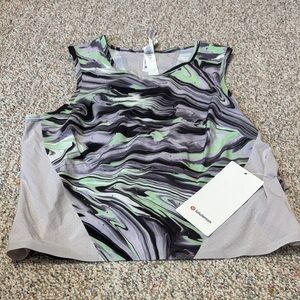 lululemon athletica Marble Tank Top - Green and Gray